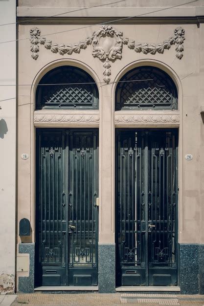 Porta Fechada De Um Edif Cio Antigo Foto Premium