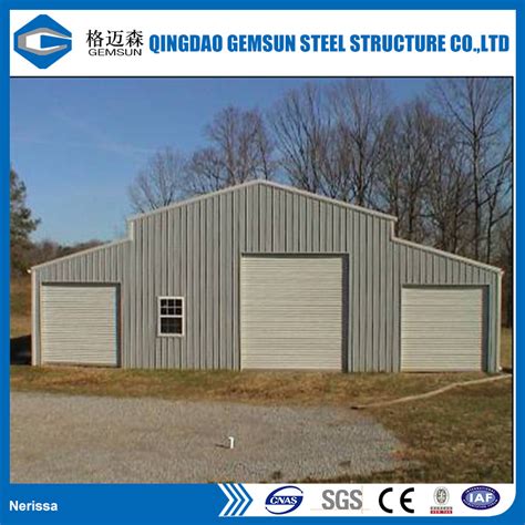 China Prefab Designed Steel Structure Storage Shed China Prefab House