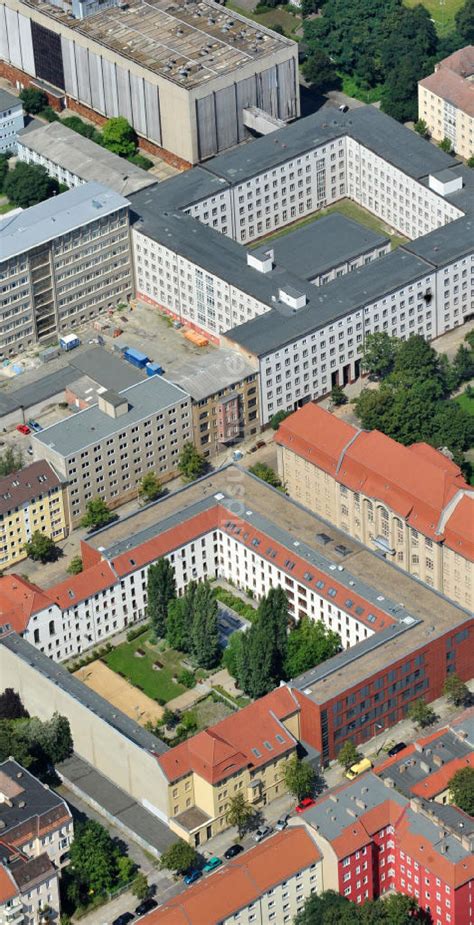 Berlin Lichtenberg Aus Der Vogelperspektive Hauptanstalt Der