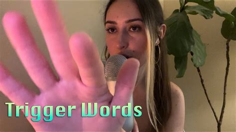 ASMR Tingly Trigger Words Whispering Clicky Sounds Personal