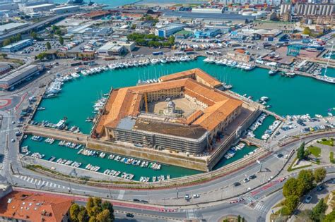 Ancona Italy September 26 2021 Mole Vanvitelliana Fortress I