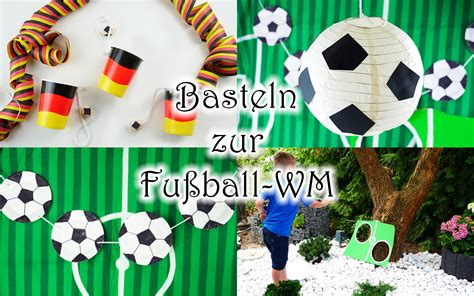 Basteln Mit Kindern Für Die Fußball Party