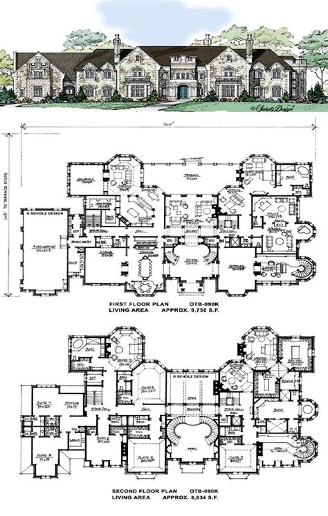 Mansion House Plans Images Sukses