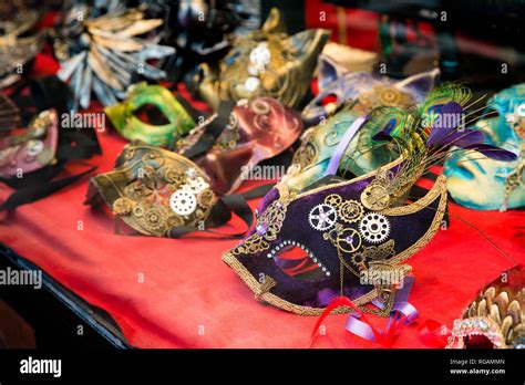 Masks of the Carnival in Venice Stock Photo - Alamy