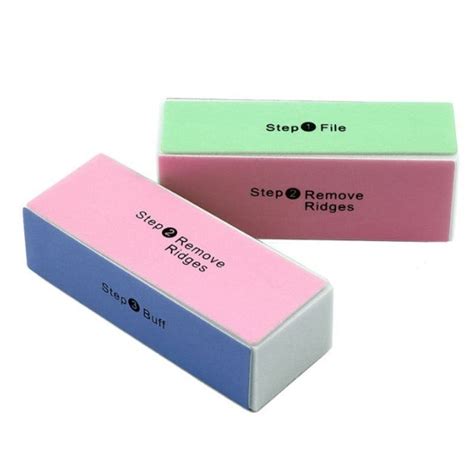 1pcs Nail Art Sanding Shiner Buffer 4 Ways Polish Sanding File Block