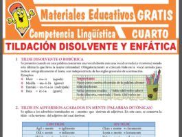 Competencia Ling Stica Cuarto De Secundaria Fichas