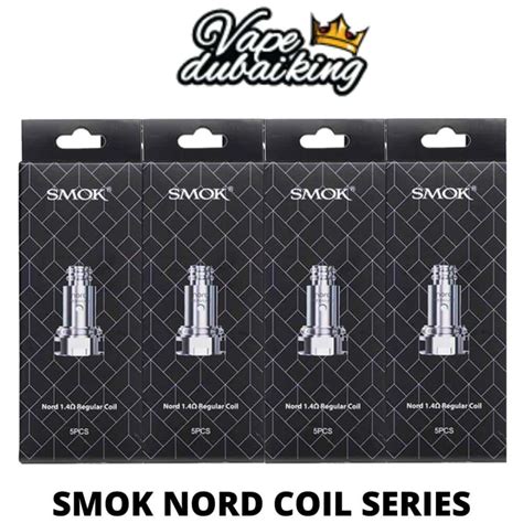 Smok Nord Replacement Coils 5pice Vape Dubai King