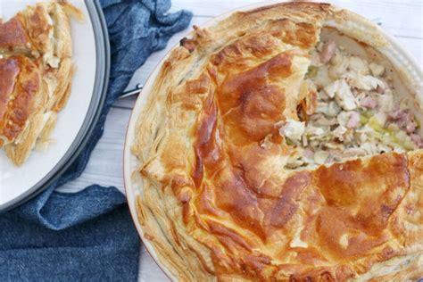 Chicken Leek And Mushroom Pie