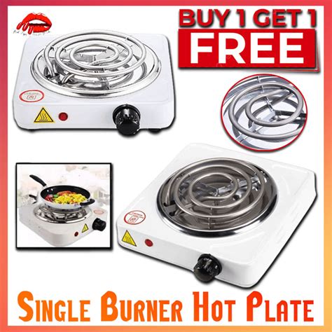 W Electric Burner Portable Coil Heating Hot Plate Stove OFF