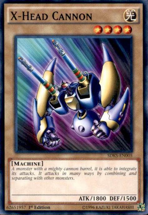 Yugioh Seto Kaiba Structure Deck Single Card Common X Head Cannon Sdks