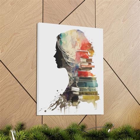 Art Print Book Art Print Book Wall Canvas Book Wall Art Book Lover Art ...