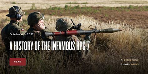 A History Of The Infamous RPG 7 The Armory Life Forum