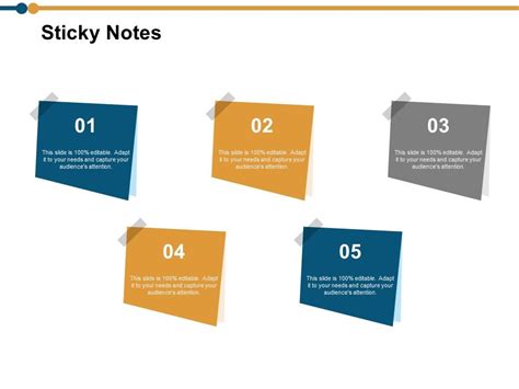 Sticky Notes Ppt Powerpoint Presentation Model Sample Template