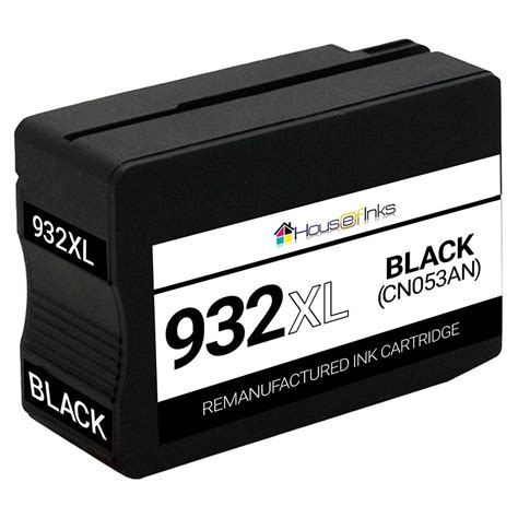 Hp 932xl Cn053an High Yield Black Remanufactured Ink Cartridge