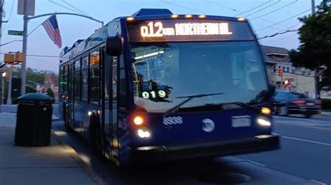 MTA Riding The 2022 Novabus LFS Smartbus 8938 Q12 Bus 05 27 23