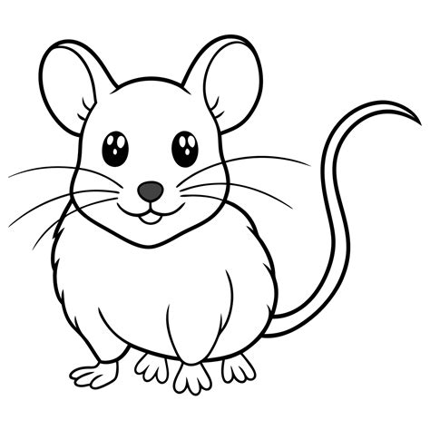 Download Animal Mouse Coloring Book Royalty Free Stock Illustration