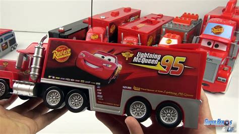 Disney Pixar Cars Mack Truck Camions Collection Flash Mcqueen Toy