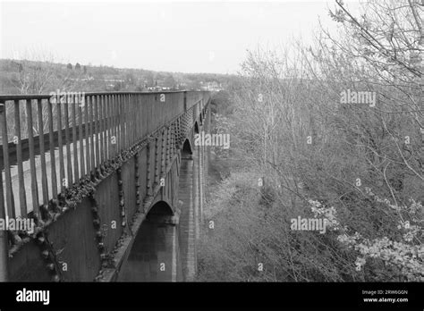 Pontcysyllte Aqueduct and Canal North Wales Stock Photo - Alamy