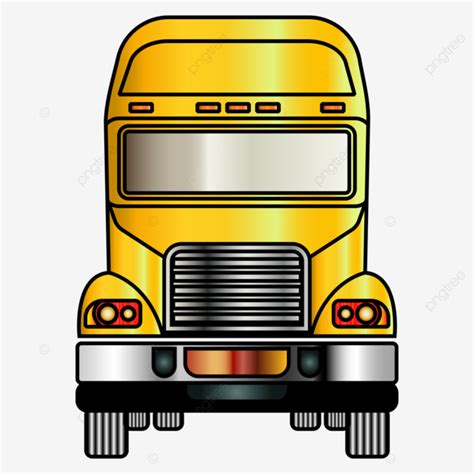 Yellow Trailer, Commercial Truck, Yellow Truck, Trailer PNG and Vector ...