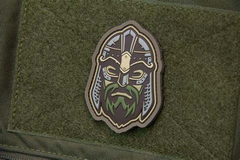 Viking Warrior Head 2 Morale Patch Viking Warrior Morale Patch Vikings