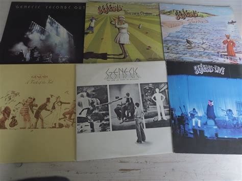 Genesis Nice Lot With Great Albums Of Genesis Multiple Titles