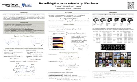 Neurips Poster Normalizing Flow Neural Networks By Jko Scheme