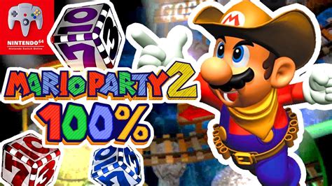 Mario Party 2 Mini Game Coaster Hard 100 Longplay Full Game