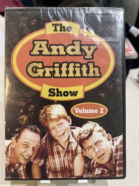 Dvd The Andy Griffith Show Vol 2 Sealed 3 Episodes Black And White Ebay