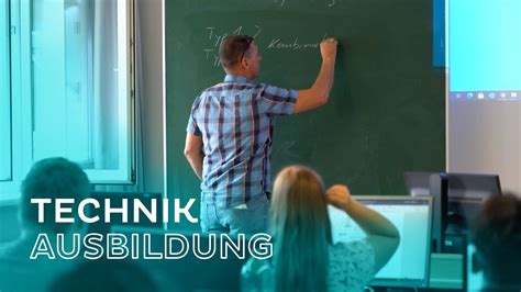 Technik Ausbildung Mit Lehre Lehrlinge In Der Berufsschule Youtube