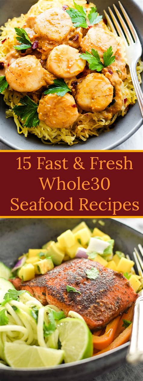 15 Fast & Fresh Whole30 Seafood Recipes – Sizzlefish