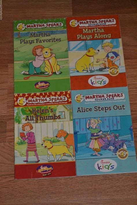 Martha Speaks Beginner Reader Books Lot Of 4 Teaching Learning