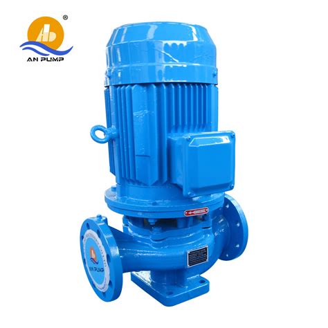 Vertical Pipeline Pump For Pressure Boost Cast Iron Or SS304 Pipeline