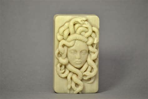 Medusa Silicone Mold Soap Bar Mould 55oz Resin Plaster Etsy