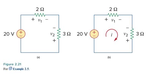 Circuit Analysis The Sign On Each Voltage Is The Polarity Of The