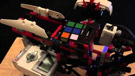 Mindcuber Rubik S Cube Lego Mindstorms Solver Youtube