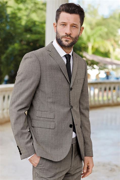 Mens Fashion Single Breasted Suit Jacket Suits