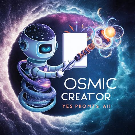 Cosmic Creator Free Space Themed Image Generator