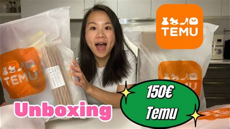 UNBOXING Acquisiti Temu Ho Speso 150 Sulle Cose Utili Per La Mia