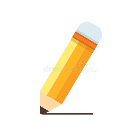 Pencil Icon Vector Illustration Stock Vector Illustration Of Creative