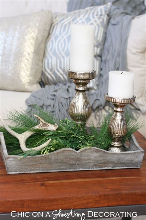 Chic On A Shoestring Decorating Christmas Home Tour Part The Fancy Room