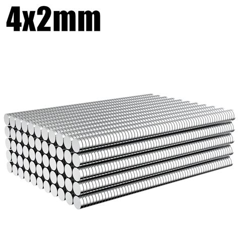 10 20 50 100 200 500 1000pcs Super Strong Magnet 4mm X 2mm Round