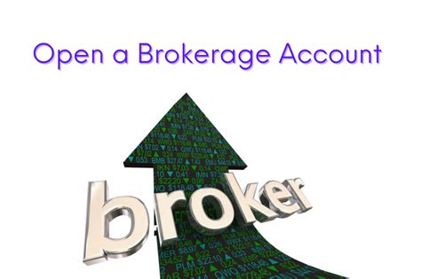 How To Open A Brokerage Account