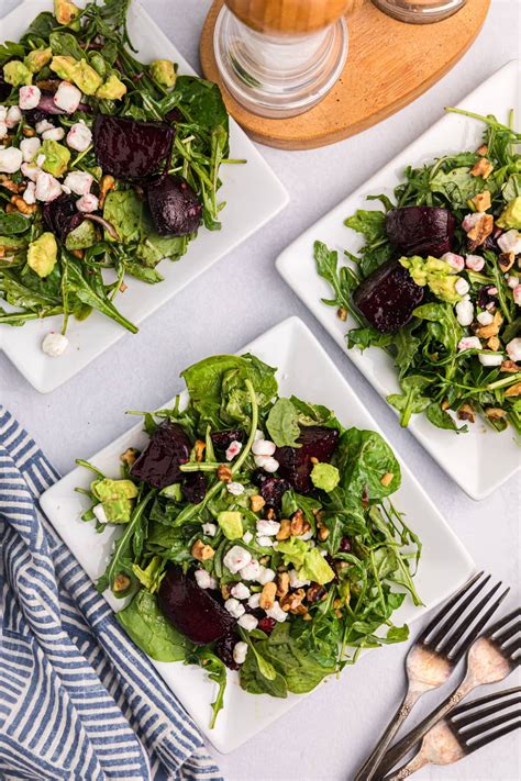 Beet And Goat Cheese Arugula Salad Recipe Girl