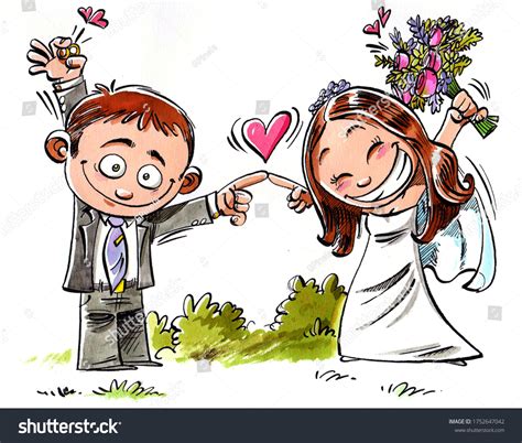 374 109 imágenes de Caricaturas boda Imágenes fotos y vectores de