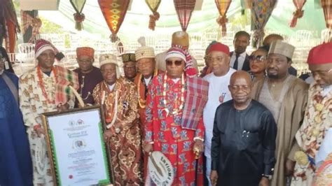 Tinubu VP Others Bag Chieftaincy Titles In Abia Topnewsngr