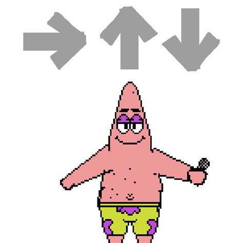 Pixilart Fnf Patrick By Anishpixilart