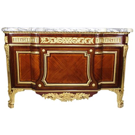 French Th Th Century Louis Xv Style Ormolu Mounted Commode For Sale