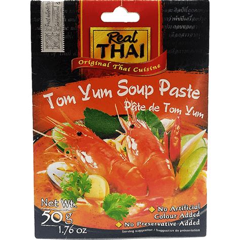 Real Thai Tom Yum Soup Paste 50g Asian Walter Mart