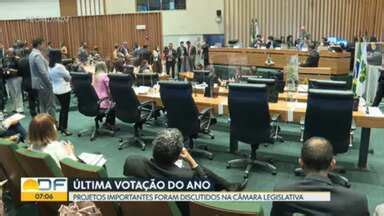 Bom Dia DF Deputados distritais aprovam orçamento do DF para 2023 e