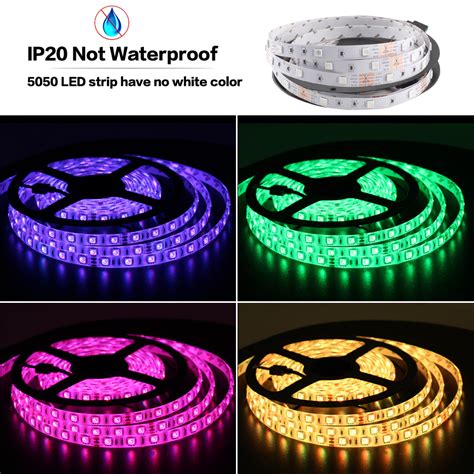 V Full Set Rgb Led Strip Light M Non Waterproof Led